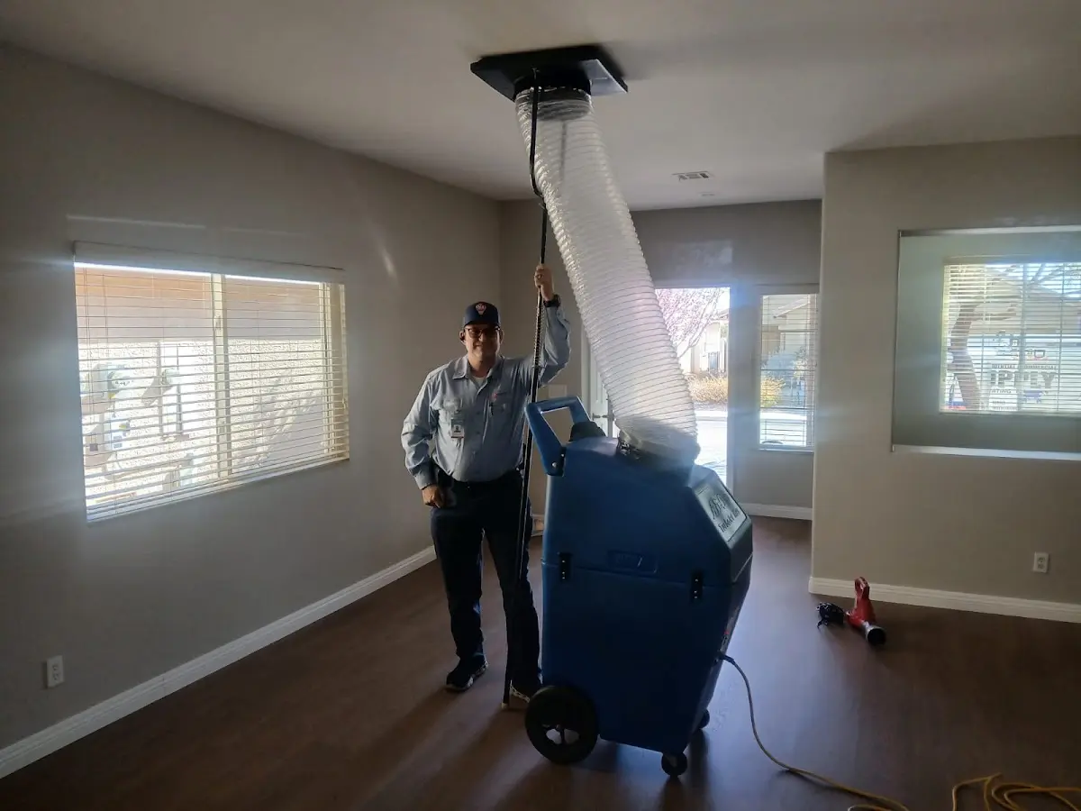 Professional Dryer Vent Cleaning work inside a Miami Beach home